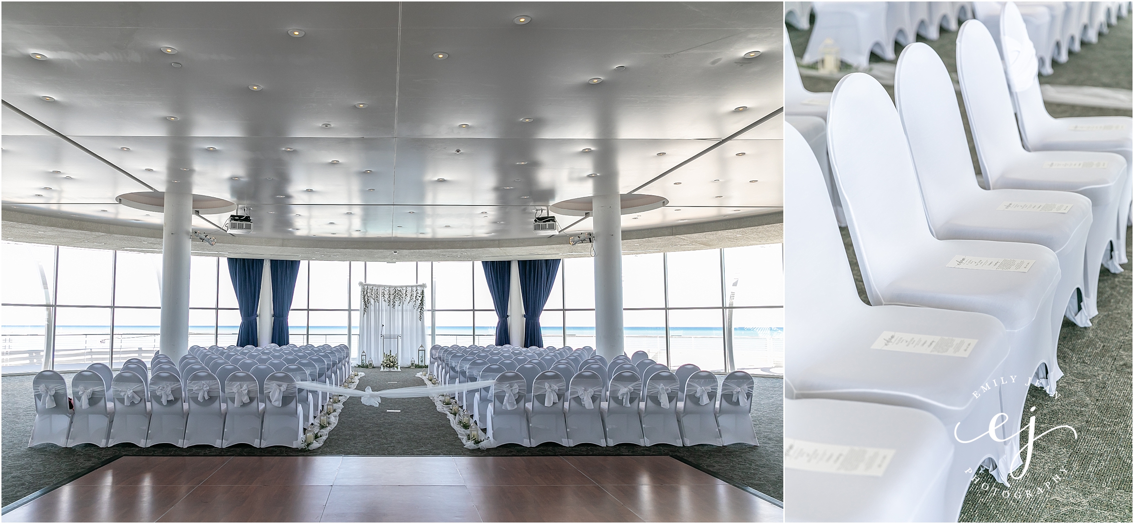 the Pilot house at discovery world wedding venue milwaukee, wi