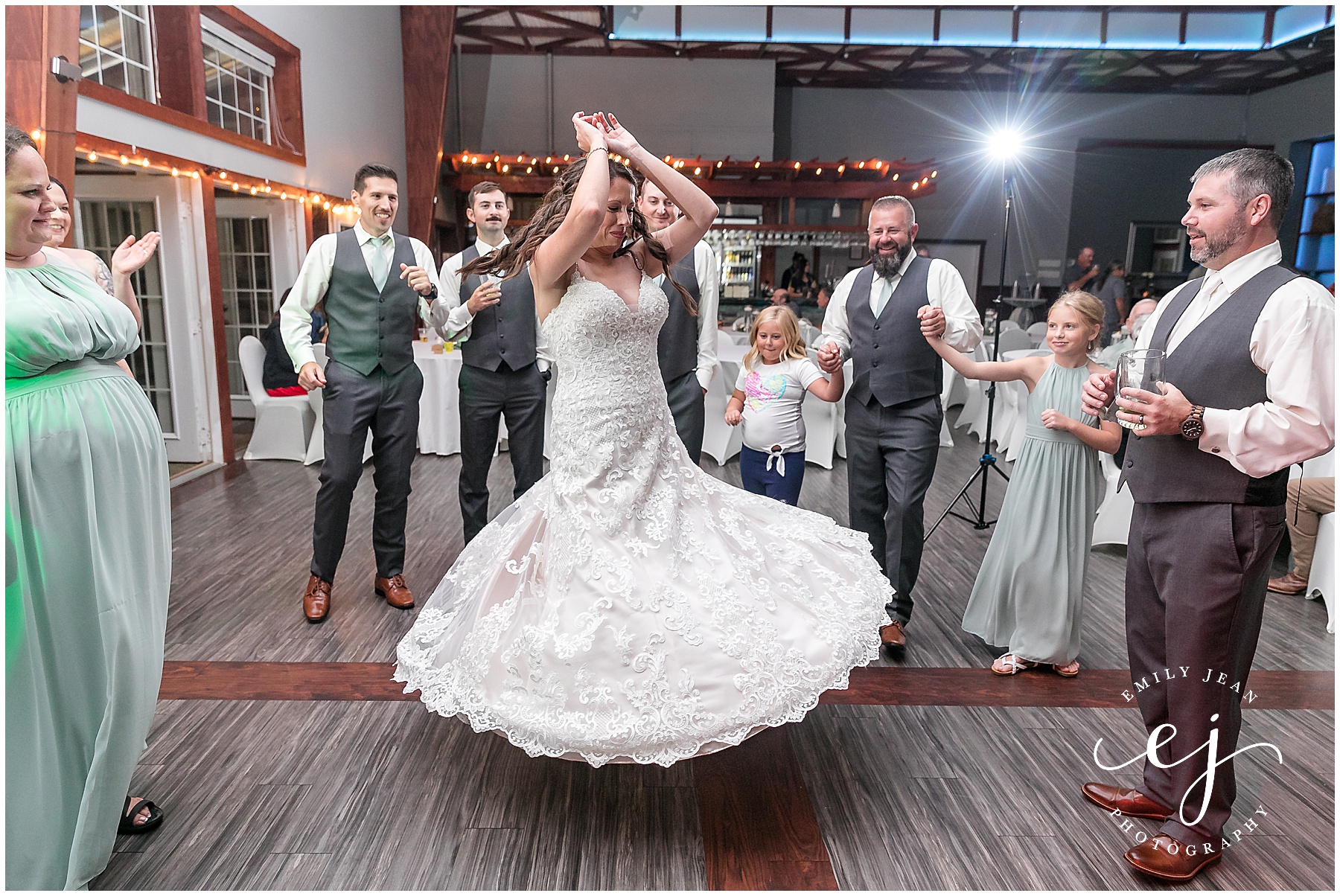 bride twirling dance river park celebrations on the river wedding