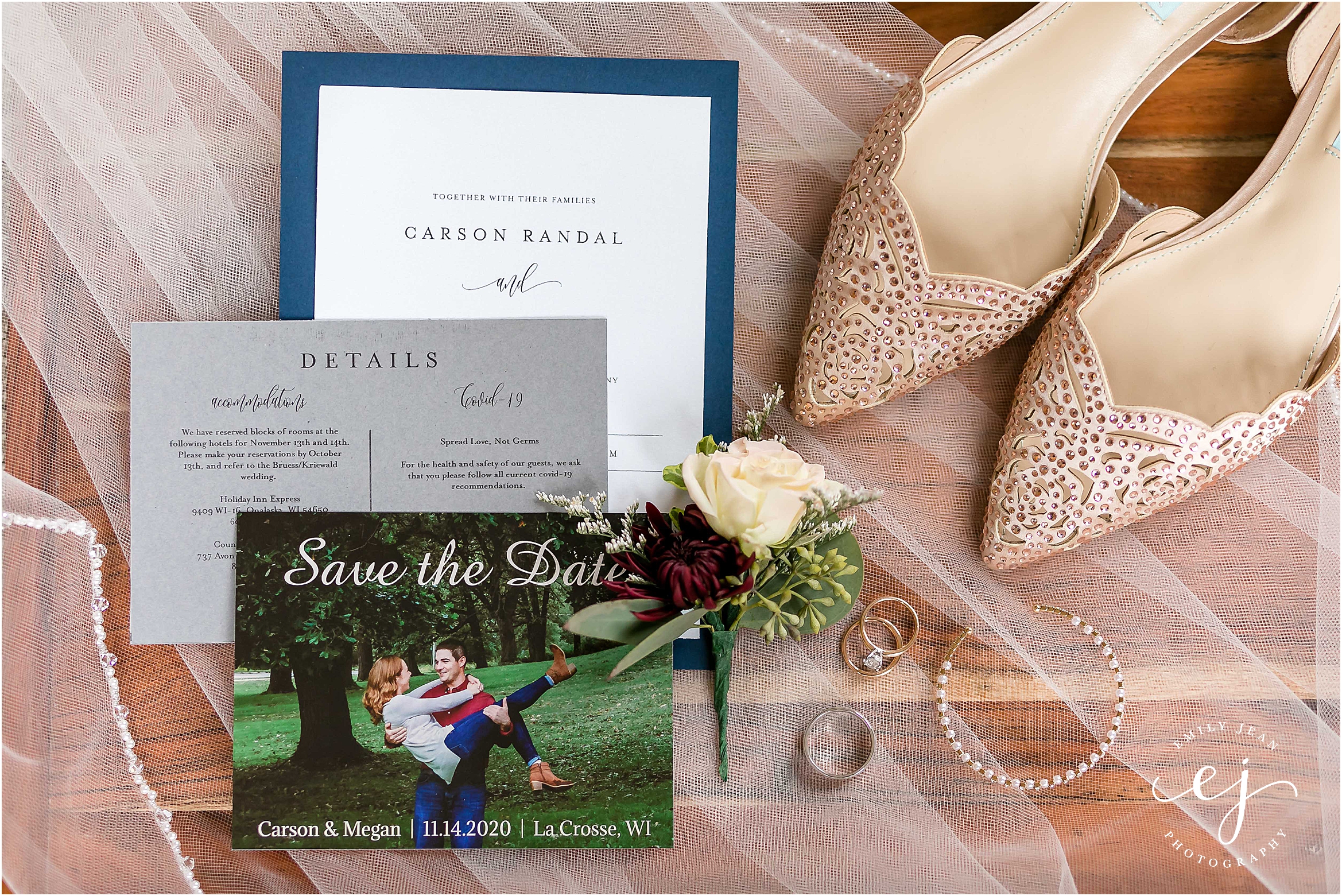 wedding layflat betsy johnson shoes and invitations